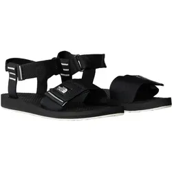 The North Face Womens Skeena Sandal II - tnf black/white dune - Wanderschuhe mit 100% recyceltem Nylon, atmungsaktiv und verstellbar für optimalen Komfort. Ideal für den urbanen Alltag und umweltbewusste Schritte.
