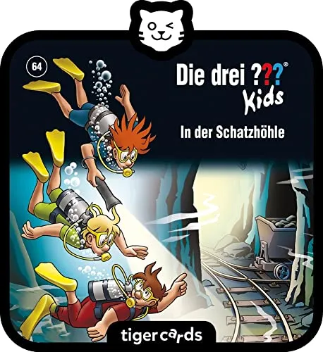 tigermedia tigercard Die drei ??? Kids Folge 64 In der Schatzhöhle Pirat Kostüm Abenteuer Geschichten tigerbox WLAN Player Hörspiel Hörbuch Musik