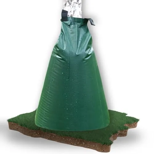 dm-folien Baumbewässerungsbeutel I 100 Liter I 1 Stück I Bewässerungssack aus robustem PVC I Baumsack zur Bewässerung von Bäumen I UV-beständiger & reißfester Bewässerungsbeutel