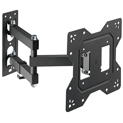 Allcam L293SS Universal-Schwenkarm-TV-Wandhalterung für 19-32 Zoll LCD- / LED-Fernseher, frei um 360° schwenkbar, um max. 12° neigbar, VESA-Norm 200 x 200 mm, belastbar bis zu 20 kg Gewicht