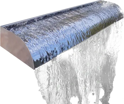 Köhko Wasserfall Victoria 90 cm aus Edelstahl Hochglanz von Könige Hausdeko GmbH