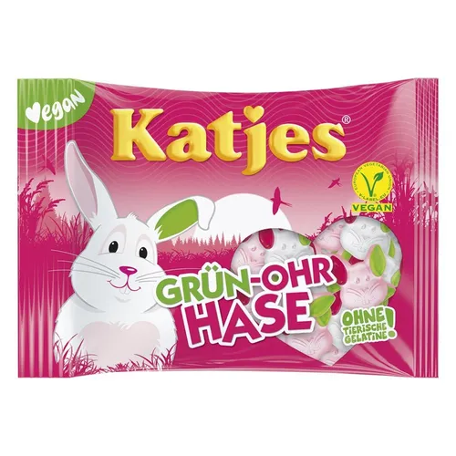 Katjes Grün-Ohr Hase 500g in pink von Katjes