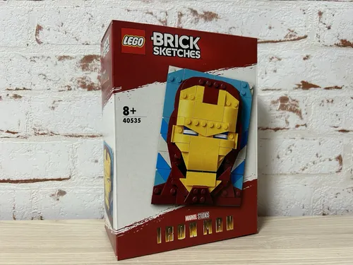 LEGO® Brick Sketches: Iron Man - Marvel - 40535 - NEU & OVP