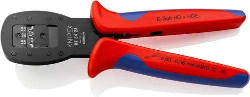 KNIPEX Crimpzange für Miniaturstecker 190 mm