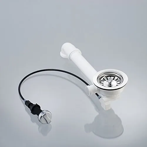 Universal Siebkorb-Excenterventil 114 mm mit Drehexcenter und Raumschaffer / Ablaufgarnitur / Abfluss / Ersatzteil / Spüle