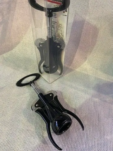 Fackelmann Wein + Proseccoöffner in XXL in silber von Fackelmann