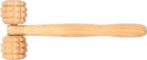 Massageroller Holz T-Form Massagestab Massage 23,5cm