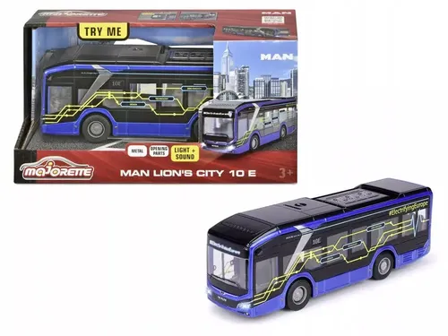 Samochód MAJORETTE GS Autobus MAN Lion City 10 E Majorette 3467452075456
