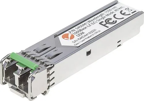 Intellinet 545044 SFP-Transceiver-Modul 1000MBit/s 80 km - GBIC mit vollständiger Cisco-Kompatibilität und hot-pluggable Design für unterbrechungsfreies Arbeiten in Serverräumen.