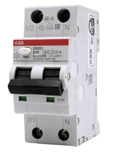 ABB DS201A-B16/0,03 FI/LS-Schalter von ABB