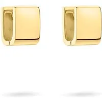 Liebeskind Berlin Creole LJ-1525-E-14 IP Gold - Damen Ohrringe aus poliertem Edelstahl in IP Gold, 1,4 cm groß. Zeitloses Design, ideal zum Kombinieren und perfektes Geschenk für jeden Anlass.