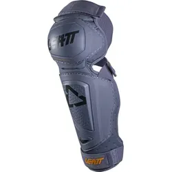 Leatt 3.0 EXT Knie- und Schienbeinprotektoren, blau, Größe 2XL - Robuste Knie- und Schienbeinprotektoren mit innovativem Design für optimalen Komfort. Ideal für den Einsatz beim Radfahren mit belüftetem Aufprallschaum und Neoprenhülle.