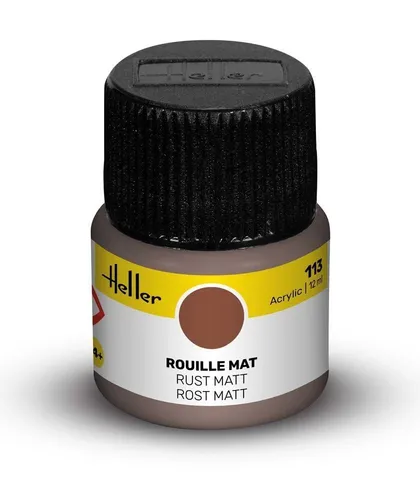 HELLER 9113 ACRYLFARBE 113 ROST MATT 12ML