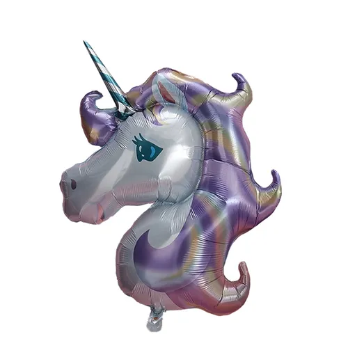 XXL Ballon Einhorn Deko Party Unicorn Helium Luftballon Geburtstag Folienballon