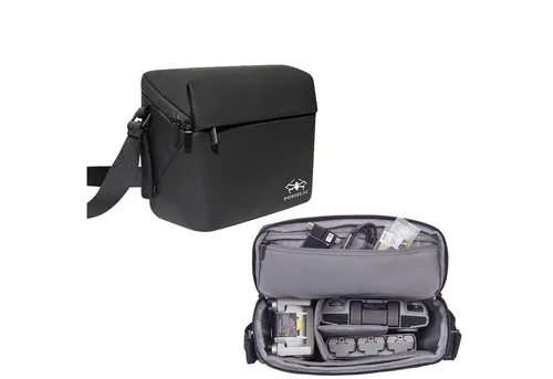 Wasserdichte Schultertasche für DJI Mini 4K / Mini 2 SE / Mini 2 - Robuste Kameratasche für DJI-Drohnen, bietet Schutz vor Kratzern und Wasser. Ideal für den sicheren Transport mit praktischen Zubehörfächern.