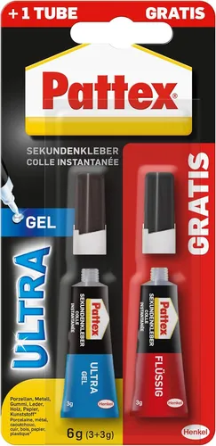 PATTEX 9H PSGLB ULTRA GEL 3+3 g 