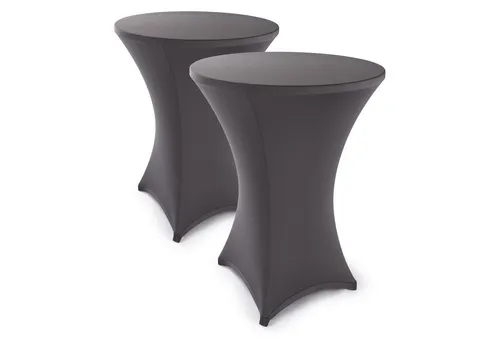 Blumtal Stehtischhusse Stretchbezug - Elegante Tischhusse für Bistrotische, waschbar bei 40°C und aus hochwertigem Stretchmaterial für perfekte Passform. Ideal für jeden Anlass.
