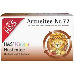 H&S Kinder Hustentee Filterbeutel 20X1.5 g von H&S Tee-Gesellschaft mbH & Co. KG