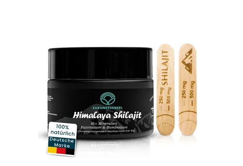 ZUKUNFTSENKEL Shilajit Himalaya 50g Harz