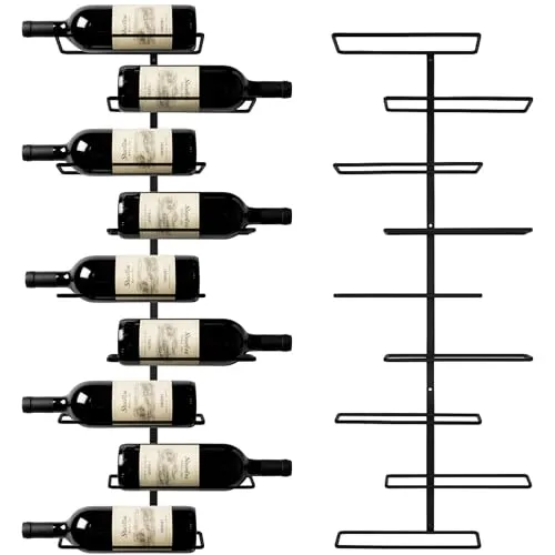 Weinregale Schwarz von Lemodie