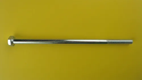 1X M10x220 Sechskantschrauben Teilgewinde 8.8 galv. verzinkt DIN 931 - 10 x 220