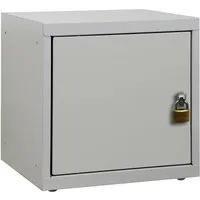 PROREGAL Schließfachwürfel Blocky mit Drehriegelschloss - Aufbewahrungsschränke: Robustes Metallgeflecht mit großem Stauraum, ideal für Schuhe und Kleidung, einfach abwaschbar und schnell in 15-20 Minuten aufzubauen.