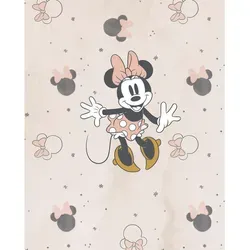Komar Vlies Fototapete - Minnie Party Mouse 200 x 250 cm - Hochwertige Disney Tapete für Kinderzimmer, umweltfreundlich und geruchsfrei. Brillante Farben und einfache Montage für ein zauberhaftes Raumdesign.