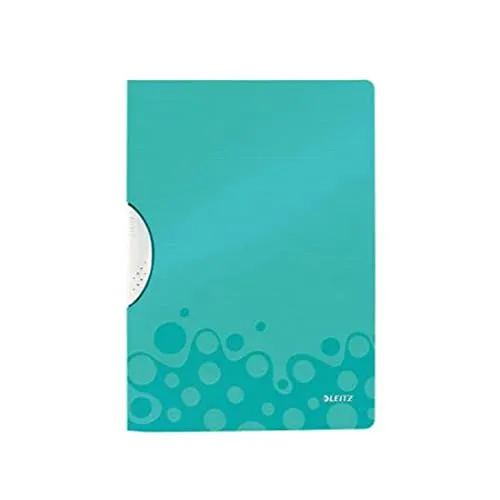 Leitz WOW ColorClip Klemmmappe (A4, PP) eisblau
