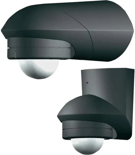 Grothe 94533 PIR-Bewegungsmelder 120° Schwarz IP55