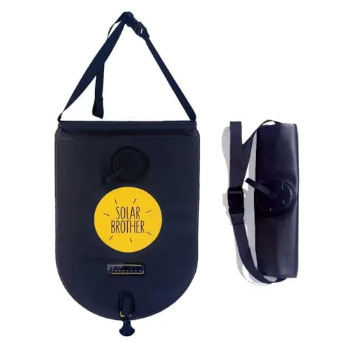 SOLAR BROTHER Solardusche und Wasserspeicher (7) Behälter, für Erwachsene, Unisex, Mehrfarbig (Mehrfarbig), 7 l