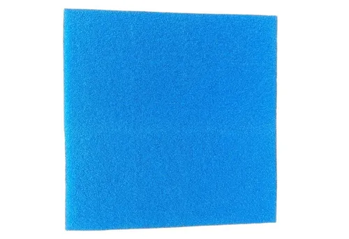Koi Herdecke Aquariumfilter KH feiner Aquarien Filterschaum blau 30 PPI 50x50x3 cm Filtermatte