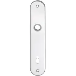 GRUNDMANN Langschilder WG - Vierkantstift: ohne ; silber eloxiert ; BB 90