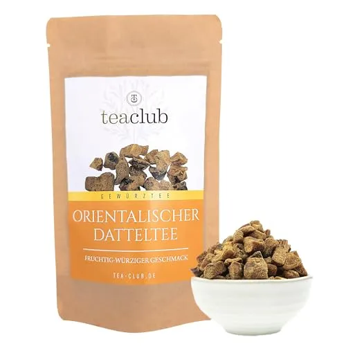 TeaClub Orientalischer Datteltee 100g – Chai Tee Lose mit echten Datteln