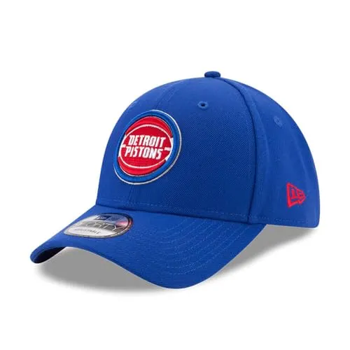 New Era Detroit Pistons NBA The League 9Forty Adjustable Cap - One-Size - Hüte, Kappen & Mützen für Baseball-Fans, mit gebogenem Schild und verdeckten Innennähten für optimalen Tragekomfort und Teamstolz.