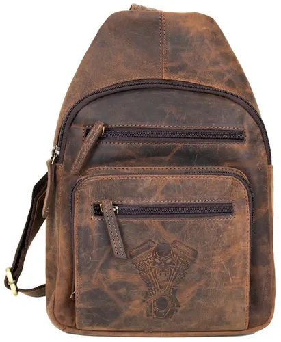 MDM Schultertasche Herren aus echtem Rindsleder – Vintage Slingbag - Die MDM Schultertasche vereint Funktionalität und Stil. Aus 100 % echtem Rindsleder gefertigt, bietet sie Platz für Wertsachen und ist ideal für Alltag und Reisen. Erhältlich in drei Farben und mit individuellen Prägungen.