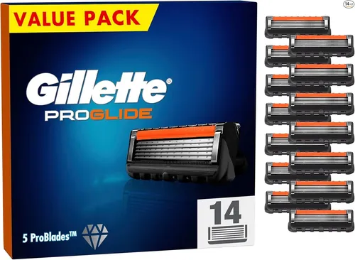 Gillette Fusion ProGlide Rasierklingen Herren Männer Rasur 5 Klingen 14er Pack