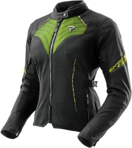 REBELHORN Jax Lady Motorradjacke für Damen in grün von Rebelhorn