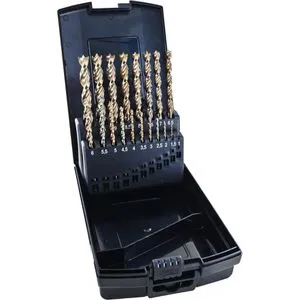 FAMAG Holzspiralbohrersatz 19-teilig D=1-10mm - Bohrmeißel - 19-teilig mit Durchmessern von 1-10mm, ideal für präzise Bohrungen in Holz. Hochwertige Verarbeitung mit Zentrierspitze für perfekten Spantransport.