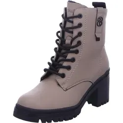 s.Oliver Schnürstiefelette 100% vegan - Wanderschuhe, elegante und 100% vegane Stiefelette mit weichem Fleece-Innenmaterial für wärmenden Komfort und stilvolles Design.