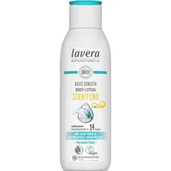 Lavera basis sensitiv Bodylotion straffend 250 ml - Ganzkörperpflege mit straffender Wirkung für eine geschmeidige Haut, ideal für tägliche Anwendung.