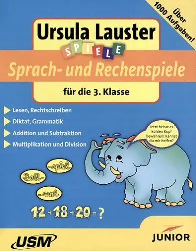 Sprach und Rechenspiele 3. Klasse (PC+MAC)