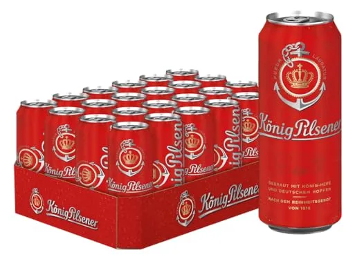 KÖNIG PILSENER Dosen-Bier 24x 0,5l von König Pilsener