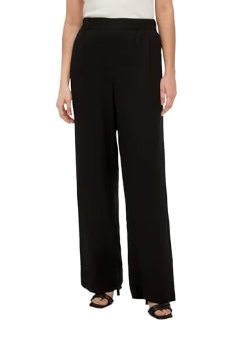 s.Oliver BLACK LABEL Damen Pants 2148983 9999 Black 36