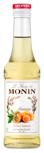  Le Sirop de Monin Amaretto Sirup 1:8 0,25l Flasche 22,75€/l