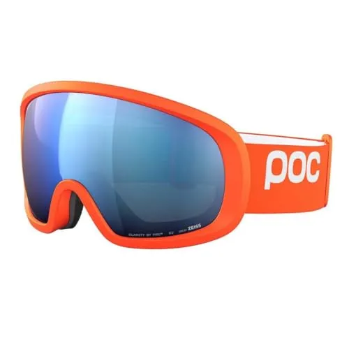POC Fovea Mid zink orange/partly sunny blue (9605) One Size von POC