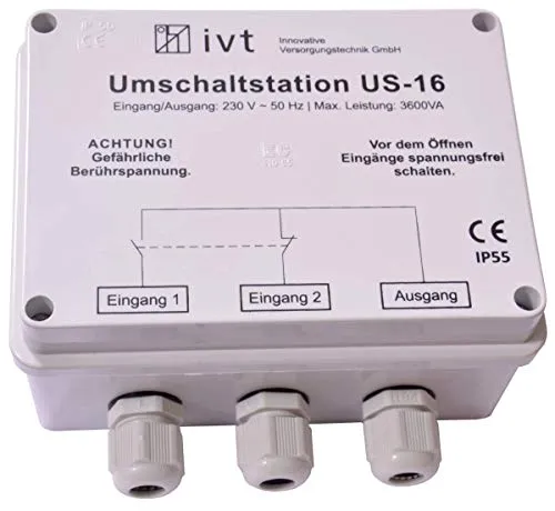 solartronics Umschaltstation IVT US-16 230V 16A
