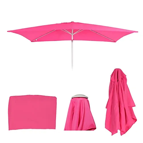 Mendler Ersatz-Bezug für Sonnenschirm N23 in pink von Mendler