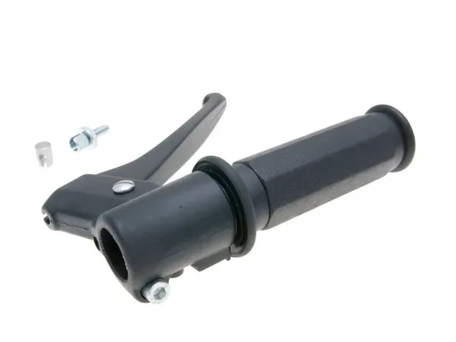 Gasgriff mit Bremshebel Domino für Piaggio Ciao schwarz