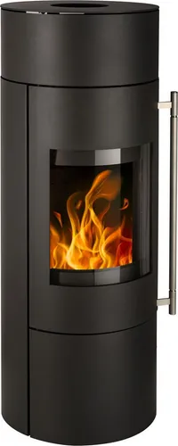 Haas + Sohn Kaminofen LURE HSC*, tief-schwarz - Stilvoll heizen: Der Kaminofen »LURE HSC*, tief-schwarz« von Haas + Sohn vereint modernes Design mit praktischen Funktionen. Mit integriertem Holzfach und einfacher Ascheentsorgung ist er ideal für gemütliche Abende.