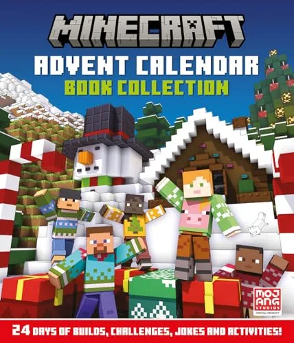 Minecraft Advent Calendar: Book Collection - Hörbücher – Der offizielle, illustrierte Adventskalender für Kinder im Alter von 6 bis 11 Jahren, voller spannender Geschichten und Überraschungen!